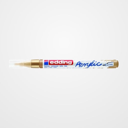MARCADOR ACRYLIC EDDING 5300 CONICO (1-2 mm) ORO