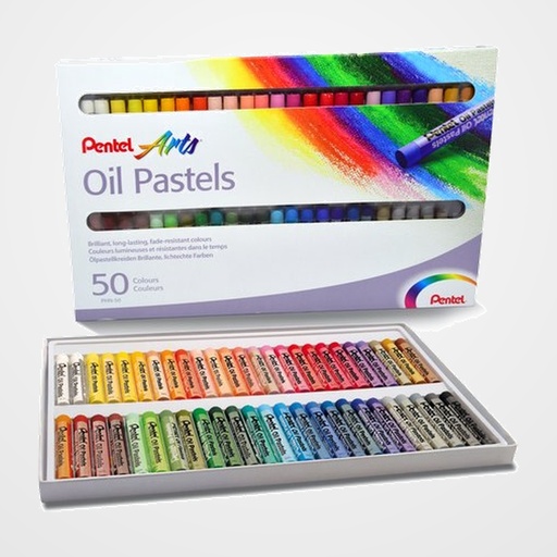 CERAS PENTEL OIL PASTEL ESTUCHE DE 50