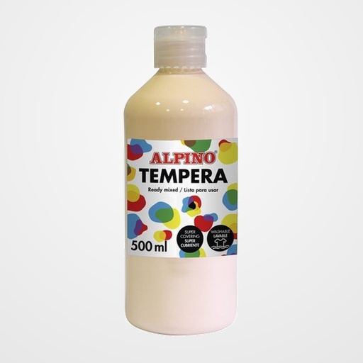 TEMPERA ALPINO LIQUIDA  500 ml (botella) ROSA CARNE