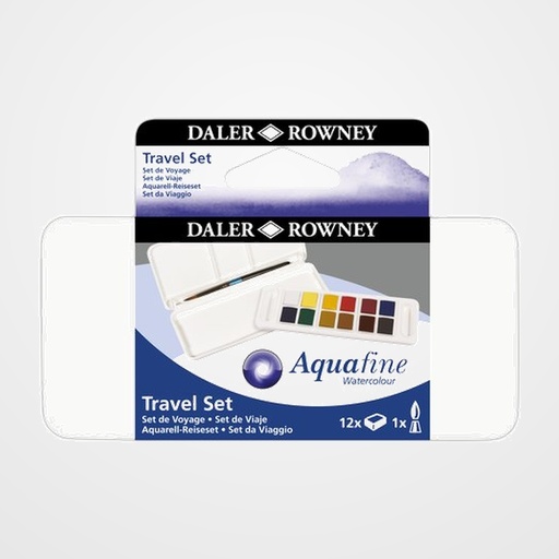 ACUARELAS DALER ROWNEY AQUAFINE ESTUCHE de 12