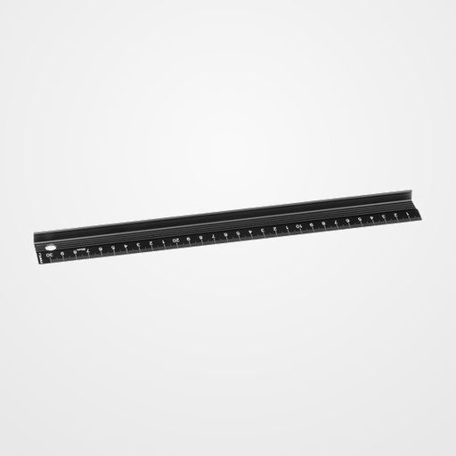 REGLA DE CORTE DAHLE 30cm NEGRA