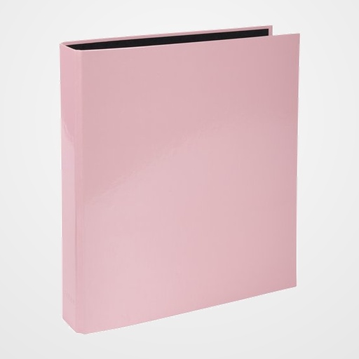 CARPETA de ANILLAS EXACOMPTA AQUAREL CARTON FORRADO A4 4 an.25mm ROSA