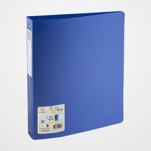 CARPETA de ANILLAS EXACOMPTA BEE BLUE PP A4+ 4 an. 30mm AZUL MARINO