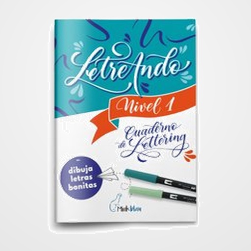 CUADERNO TOMBOW LETTERING LETREANDO 1 INICIACION