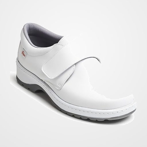 ZAPATO DE TRABAJO DIAN MILAN SCL LISO TALLA 45 BLANCO