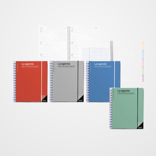CUADERNO PROFESOR ADDITIO AGENDA DEL PROFESORADO S/V 165x215 SURTIDO