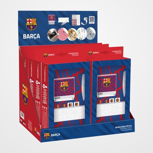 SELLO AUTOMATICO MINE DIY FC BARCELONA EXPOSITOR DE 12