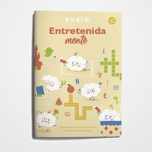 CUADERNO RUBIO A4 ENTRETENIDAMENTE (4-5 años) Vol. II