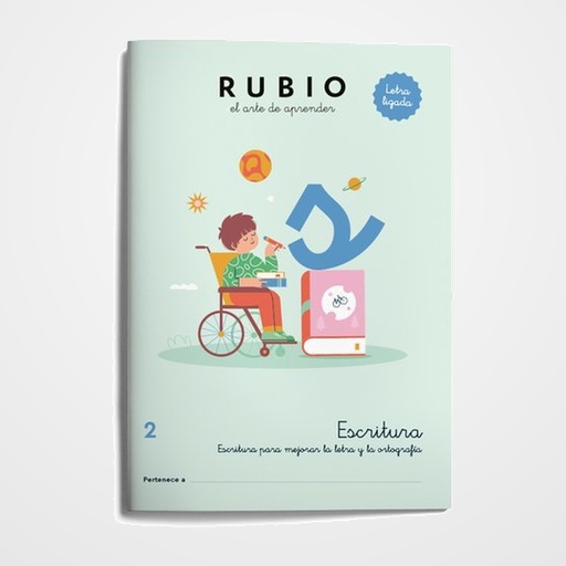 CUADERNO RUBIO A4 ESCRITURA LETRA LIGADA 2 (Primaria)