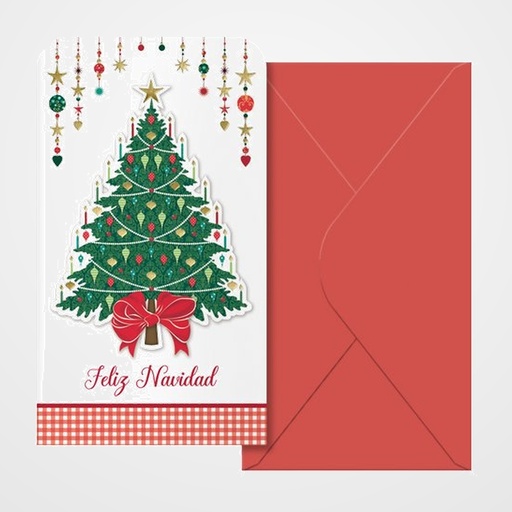 BILLETERO DE FELICITACION DOHE NAVIDAD 90x160 DREAM PACK DE 6