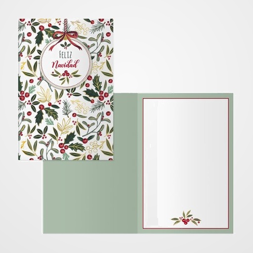 CHRISTMAS DOHE 115x170 ACEBO
