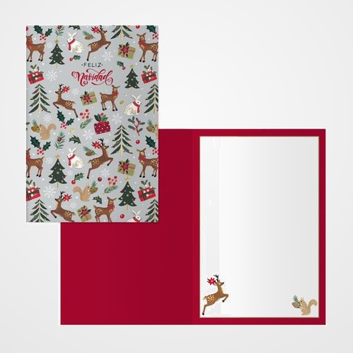 CHRISTMAS DOHE 115x170 ANIMALES