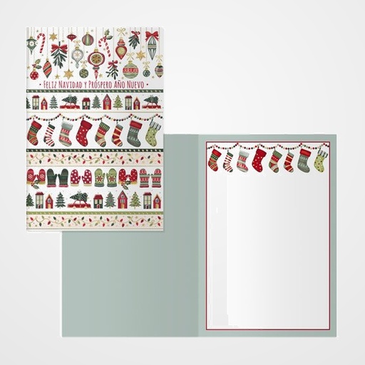CHRISTMAS DOHE 115x170 CALCETINES