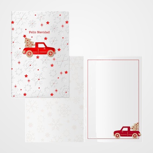 CHRISTMAS DOHE 115x170 CAMIONETA