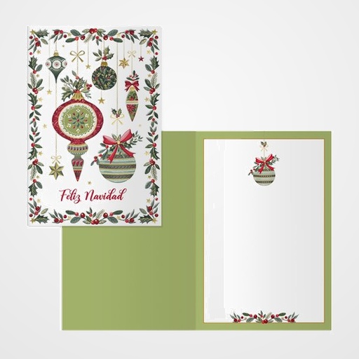 CHRISTMAS DOHE 115x170 GUIRNALDAS