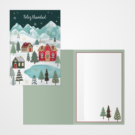 CHRISTMAS DOHE 115x170 LAGO