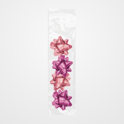 MOÑAS/COCAS DOHE de  14 mm CHIC ROSA PACK DE 4