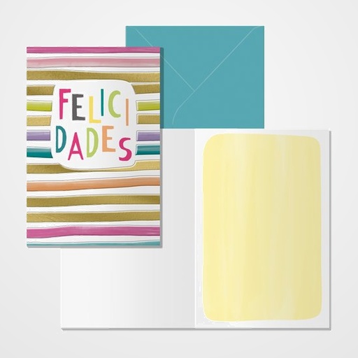 TARJETA DE FELICITACION DOHE 115x170 BOHO