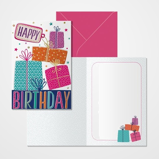 TARJETA DE FELICITACION DOHE 115x170 COLORES