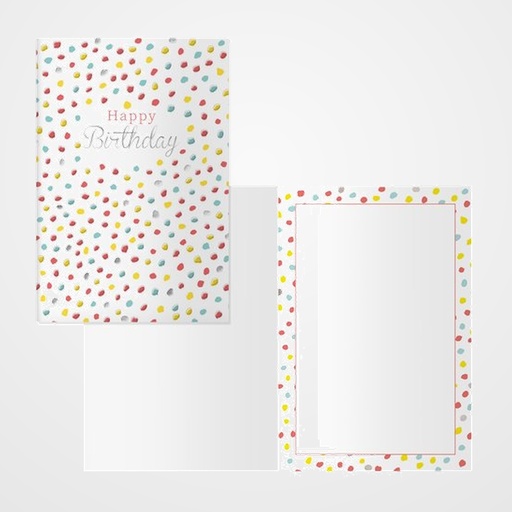 TARJETA DE FELICITACION DOHE 115x170 TOPOS