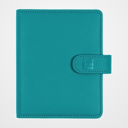 AGENDA ANUAL (2027) CATALAN FINOCAM CLASSIC TROYA ANILLAS CON CUBIERTA SINTETICA con BROCHE 602 73x114 S/V APIS.BLAU
