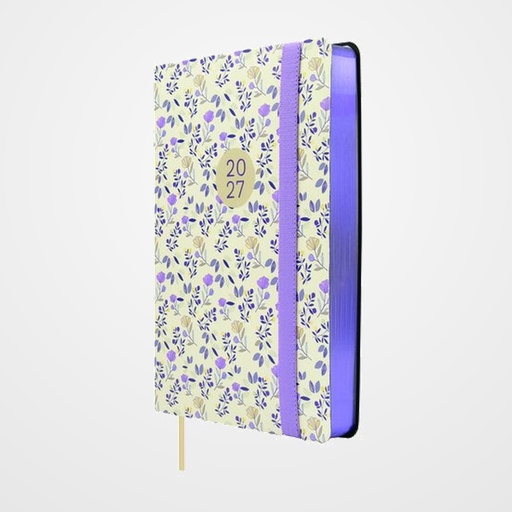 AGENDA ANUAL (2027) CATALAN FINOCAM FLEXI JOY COSIDA tapa FLEXIBLE con GOMA F4 118x168 D/P FIONA