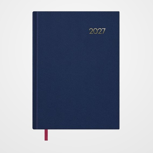 AGENDA ANUAL (2027) DOHE SEGOVIA COSIDA tapa EXTRA 170x240 D/P AZUL