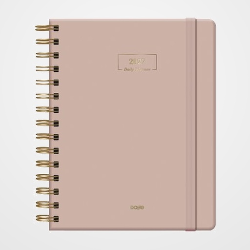AGENDA ANUAL (2027) ETHERNAL WIRE-O tapa EXTRA 160x210 D/P BEIGE