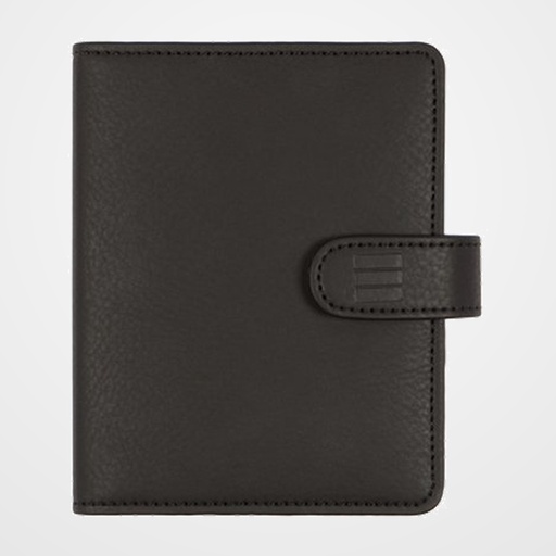 AGENDA ANUAL (2027) FINOCAM CLASSIC TROYA ANILLAS CON CUBIERTA SINTETICA con BROCHE 602 73x114 S/V APIS.NEGRO
