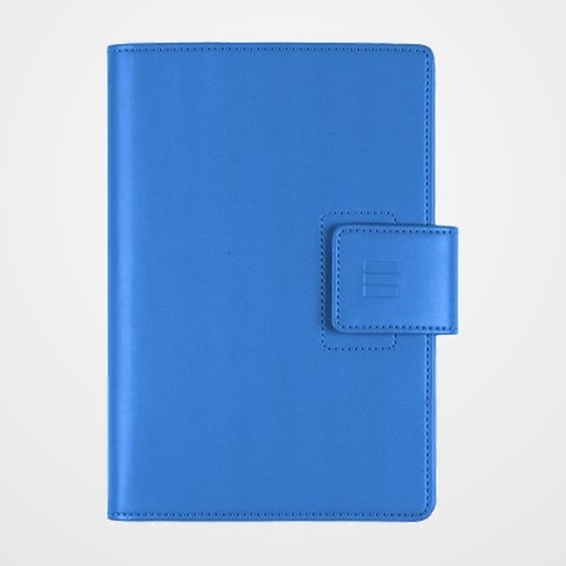 AGENDA ANUAL (2027) FINOCAM DUO DUOUNO ESPIRAL CON CUBIERTA SINTETICA con BROCHE E5 117x181 D/P AZUL