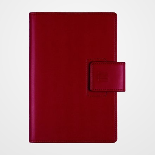 AGENDA ANUAL (2027) FINOCAM DUO DUOUNO ESPIRAL CON CUBIERTA SINTETICA con BROCHE E5 117x181 D/P BURDEOS