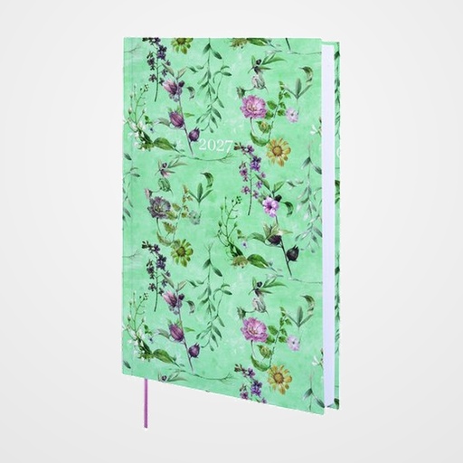 AGENDA ANUAL (2027) FINOCAM DYNAMIC PORTO DESIGN COSIDA tapa EXTRA Y10 140x204 D/P BOTANIC