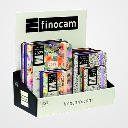 AGENDA ANUAL (2027) FINOCAM FLEXI JOY SURTIDO EXPOSITOR DE 15