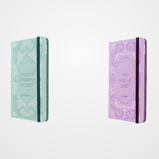 AGENDA ANUAL (2027) MOOVING STORYBOOK COSIDA tapa EXTRA TELA con goma POCKET 170x90 S/V SURTIDO (2 mod.)