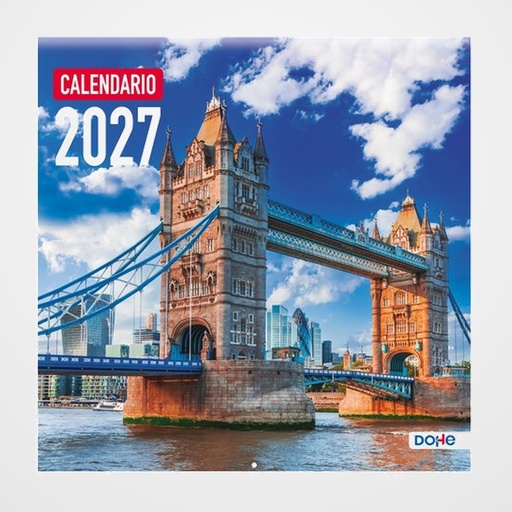 CALENDARIO (2027) DOHE PARED IMAGENES MENSUAL PARA ESCRIBIR 300x300 CIUDADES