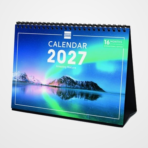 CALENDARIO (2027) FINOCAM INTERNACIONAL SOBREMESA IMAGENES MENSUAL PARA ESCRIBIR S 210x150 NATURE