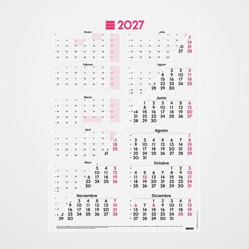 CALENDARIO (2027) FINOCAM POSTER ANUAL MIXTO 485x680