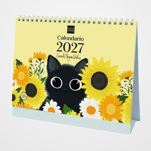 CALENDARIO (2027) FINOCAM SOBREMESA ART MENSUAL PARA ESCRIBIR S 210x150 SARAH MEYER-DELIUS