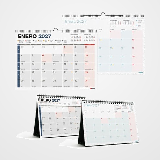 CALENDARIO (2027) MIQUELRIUS LOVELY&COMPLETO SURTIDO LOTE DE 24
