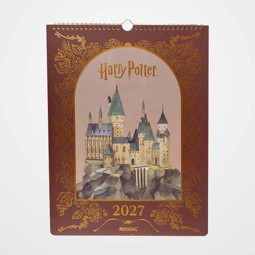 CALENDARIO (2027) MOOVING PARED HARRY POTTER MENSUAL 300x400
