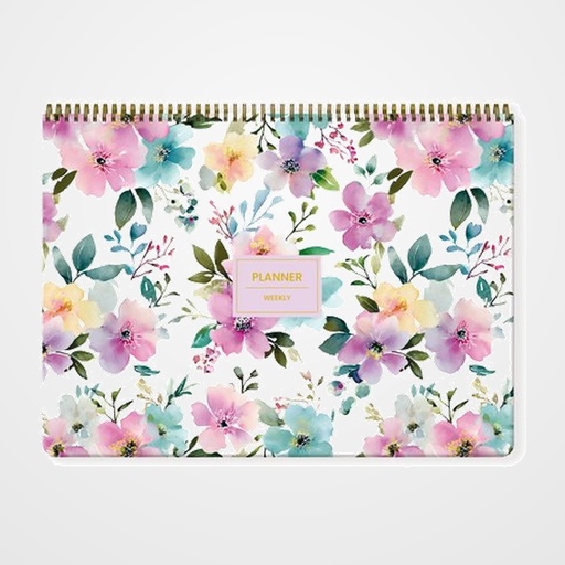 PLANIFICADOR TAKENOTE WEEKLY PLANNER NOA WIRE-O NO FECHADO 315x230 S/V
