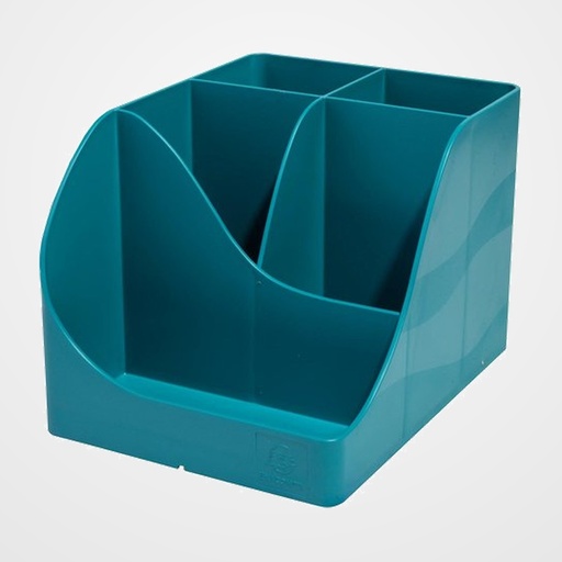 PORTA LAPICES EXACOMPTA PEN WAVE SKANDI AZUL PACIFICO