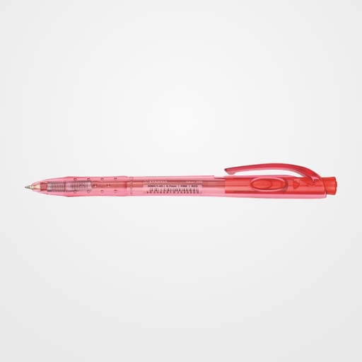 BOLIGRAFO STABILO RETRACTIL LINER 308H 0.7 ROJO