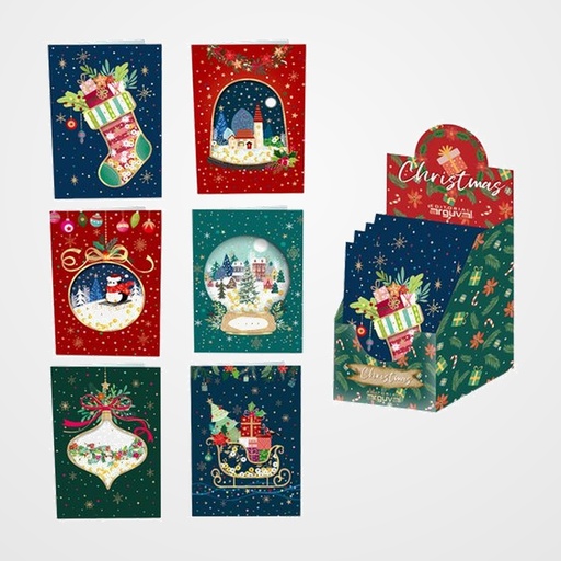 CHRISTMAS ARGUVAL NACIMIENTO con MOVIMIENTO 133x191 SURTIDO EXP. 48 (6 mod.)