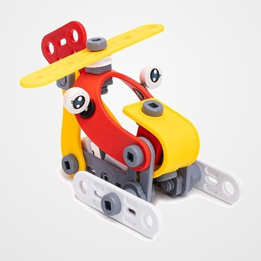 JUEGO MINILAND CONSTRUCCIONES FLEXIBLES HELICOPTERO