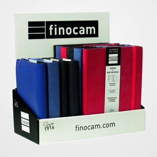 AGENDA ANUAL (2027) FINOCAM DUO DUOBAND SURTIDO EXPOSITOR DE 10