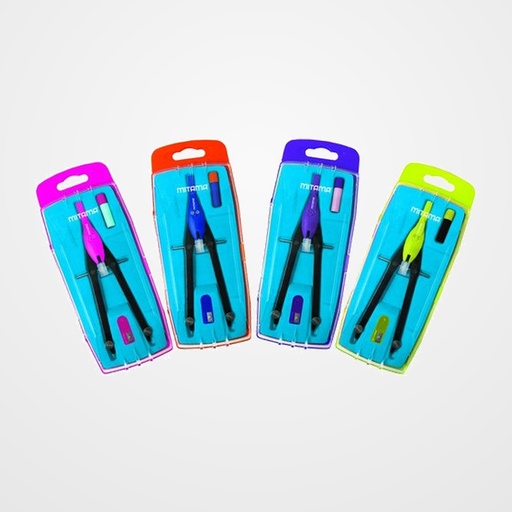 COMPAS MITAMA TECNICO BIGOTERA Y ACCESORIOS COLORES SURTIDOS