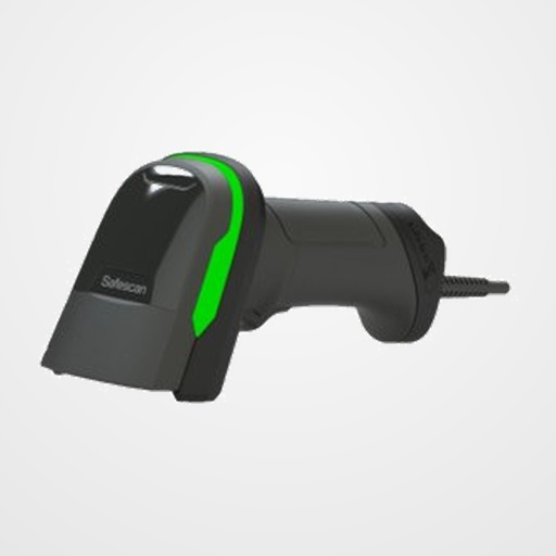 LECTOR CODIGO DE BARRAS SAFESCAN 330-W USB NEGRO