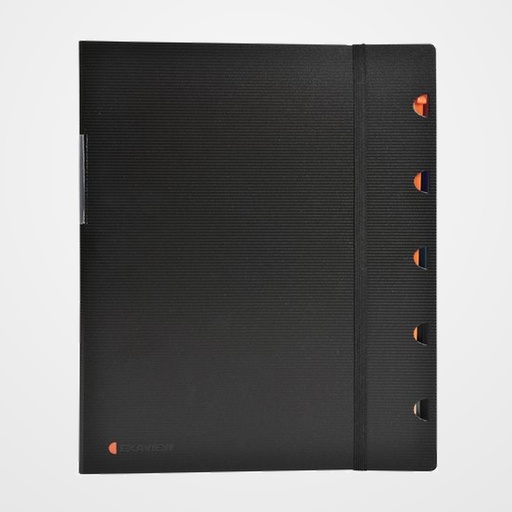 CARPETA FUNDAS (TARIFARIO) EXACOMPTA ESPIRAL PP EXAVIEW A4 30 F. NEGRO
