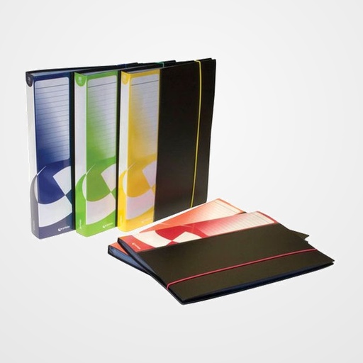 CARPETA FUNDAS (TARIFARIO) GRAFOPLAS PP RIGIDO POLIURO A4  60 F. NEGRO